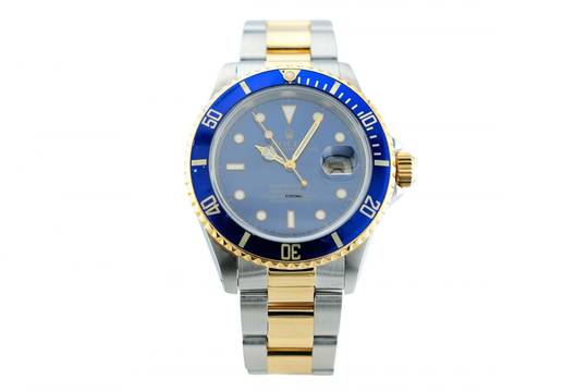 Rolex Submariner Date Bicolor - Blue Dial 16613 1988
