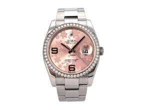 Thumbnail von Rolex Datejust 36 Edelstahl / Weißgold Diamant Lünette Ref. 116244