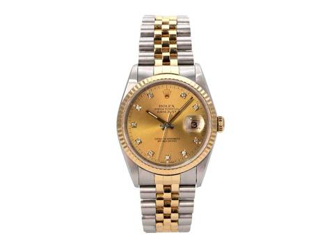 Rolex Datejust 36 Edelstahl / Gelbgold Ref. 16233