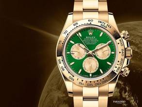 Thumbnail von Rolex Daytona Cosmograph Daytona 126508 Green - John Mayer - New 2026
