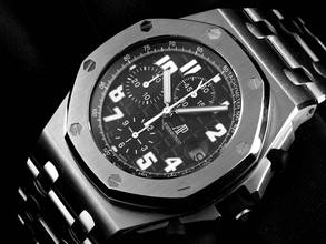 Thumbnail von Audemars Piguet Royal Oak Offshore Chronograph Ref.26020ST.OO.D01CR.01 Bj. 2010 Full Set unpoliert Vintage Royal Oak Offshore Chronograph
