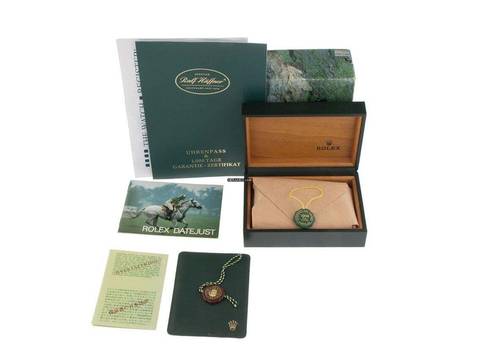 Rolex Datejust 36 Ref.16014 1984 Box&Beschreibung sehr gut Vintage Datejust open 6/9 Stahl 18kt Weißgold