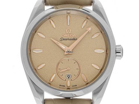 Omega Seamaster Aqua Terra 150M Ref.220.13.38.20.09.001 2026 Full Set Ungetragen Seamaster Aqua Terra 150M Krokoleder Faltschließe