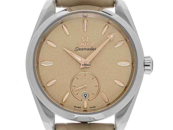  Omega Seamaster Aqua Terra 150M Ref.220.13.38.20.09.001 2026 Full Set Ungetragen Seamaster Aqua Terra 150M Krokoleder Faltschließe 