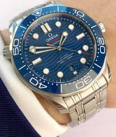  Omega Seamaster Diver 300 M Professional Blue 21030422003001 FULL SET from 2020 21030422003001 