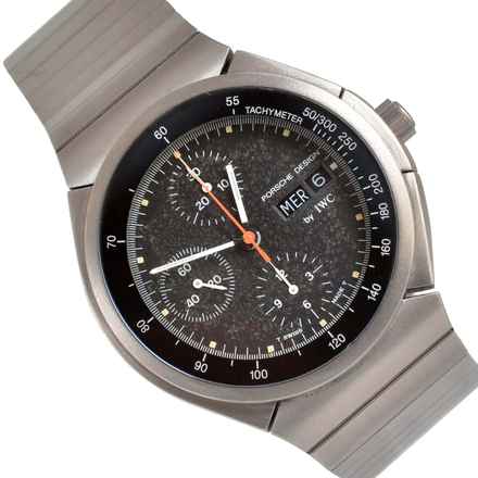  IWC Porsche Design IW3702 Chronograph Day-Date by 42MM Titanium Full Set 