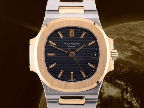 Patek Philippe Nautilus 3800/1 Sigma First Generation Black Date - Like New Box/extract Patek