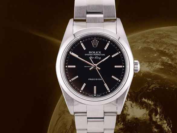  Rolex Air King 14000 Full Set Like New 