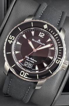 Blancpain Fifty Fathoms Grande Date 5050-12B30-B52A Titanium Unworn/Like New Condition Full Set 11/2025