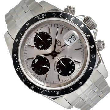 Tudor Daytona 79260P Oysterdate chronograph silver dial Full Set 2004