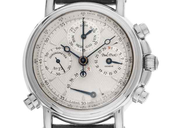  Paul Picot Atelier Technicum Chrono Rattrapante Ref.8888-4101 1994 Full Set sehr gut Vintage Technicum 