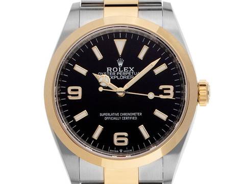 Rolex Explorer I Ref.124273 2021 Box&Beschreibung wie Neu Explorer I