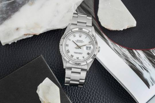  Rolex Datejust Turn-O-Graph Turn-O-Graph Stahl Weissgold Automatik Herrenuhr 116264 