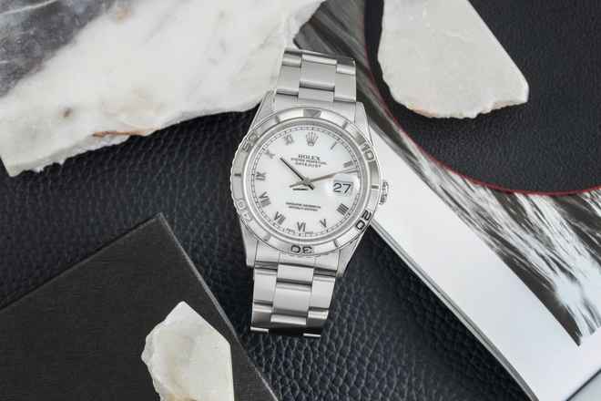  Rolex Datejust Turn-O-Graph Turn-O-Graph Stahl Weissgold Automatik Herrenuhr 116264 