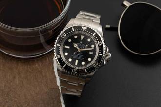 Thumbnail von Rolex Sea-Dweller Deepsea Black Dial Oyster Stahl Automatik Ref. 116660 B&P 2010
