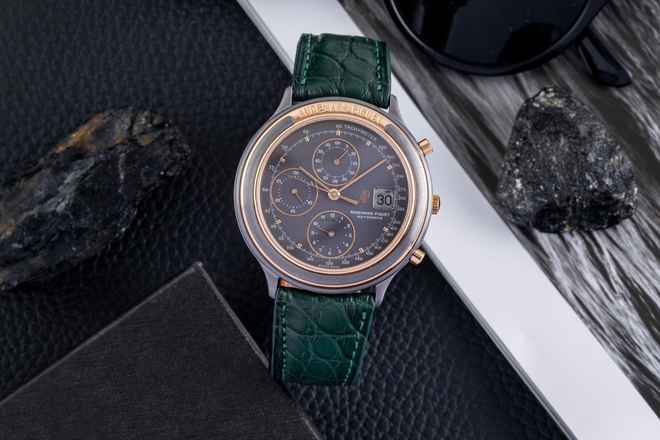  Audemars Piguet Huitième Chronograph Tantal 18K Rotgold Automatik Box & Papiere 