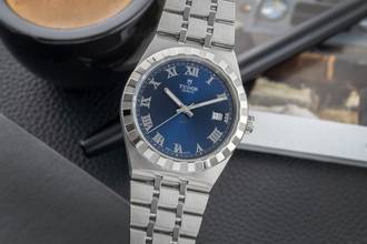 Thumbnail von Tudor Royal 38 Blue Dial Edelstahl Automatik Ref 28500-0005 Box & Papiere 2025