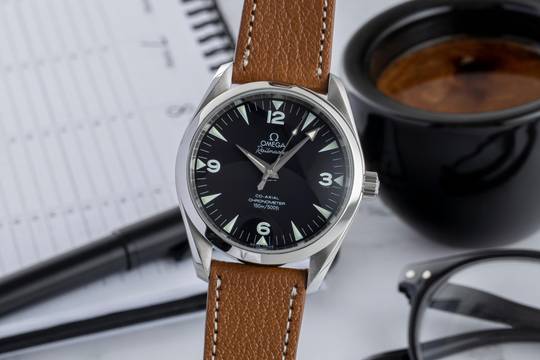 Omega Seamaster Railmaster Stahl Automatik Herrenuhr Ref. 2803.52.37 B&P