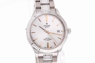 Thumbnail von Tudor Style Silver 41 – 12510 – NEW – 03/2022 Full Set
