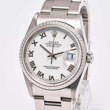 Thumbnail von Rolex Datejust 36 White Roman Dial – 16220 – like NEW