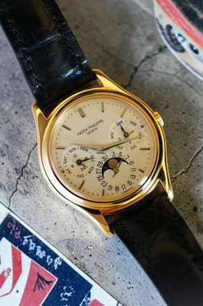 Patek Philippe Perpetual Calendar 3940J °Frühe zweite Serie Komplettset
