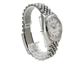 Thumbnail von Rolex Datejust 36 Oystersteel / Weißgold 126234 Weiß Römisch Jubile-Band
