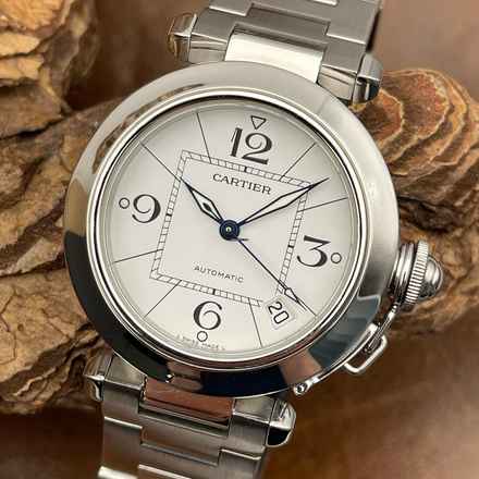  Cartier Pasha C Pasha C Edelstahl - FULLSET 2008 deutsch - Ref. W31074M7 