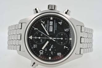Thumbnail von IWC Fliegeruhr Doppelchronograph Flieger Double Chronograph IW3713 IWC Service 2025