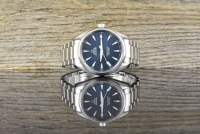  Omega Seamaster Aqua Terra 150M Master Co-Axial 41.5MM Blue Dial - Full Set 