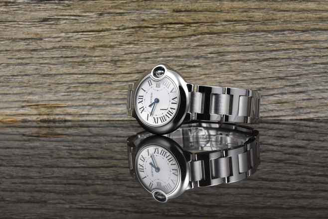  Cartier Ballon Bleu 28mm Quarz Lady Stahl W69010Z4 - 3009 