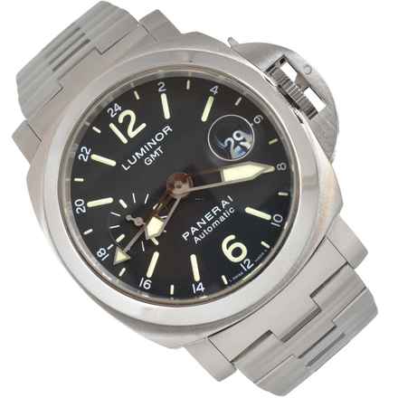  Panerai Luminor 44MM GMT PAM00297 automatic Full Set TOP Condition 