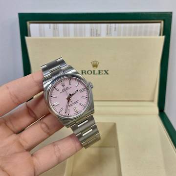 Rolex Oyster Perpetual 36 36mm Pastel Pink Automático