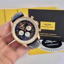 Thumbnail von Breitling Navitimer GMT Ouro Rosé Sınırlı Üretim 46mm Otomatik Tam