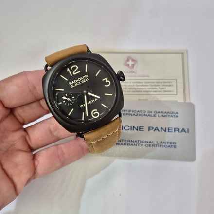 Panerai Radiomir Black Seal Seramik 45mm Tam Kurmalı