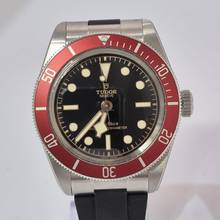 Thumbnail von Tudor Black Bay Steel & Rubber Red Edition 41mm Automatik Vollständig