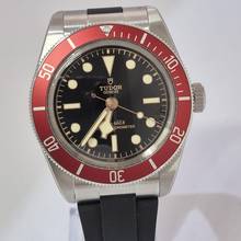 Thumbnail von Tudor Black Bay Steel & Rubber Red Edition 41mm Automatik Vollständig