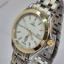 Thumbnail von Omega Seamaster Aqua Terra Atlanta 1996 Limited Edition Ouro & Aço 36mm Quartz Completo