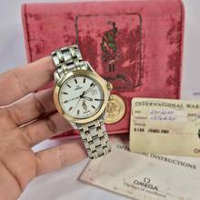 Thumbnail von Omega Seamaster Aqua Terra Atlanta 1996 Limited Edition Ouro & Aço 36mm Quartz Completo