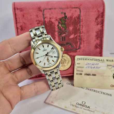 Omega Seamaster Aqua Terra Atlanta 1996 Limited Edition Altın ve Çelik 36mm Quartz Tam