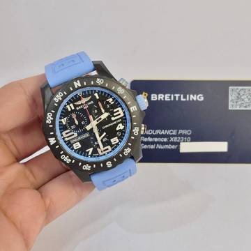 Breitling Endurance Pro Miami Blue 44mm Quartz Completo
