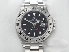 Thumbnail von Rolex Explorer II 16570 T Stahl Automatik 2004 Zweite Zeitzone Edelstahl Stainless Steel Oyster-band Chronometer Black Dial