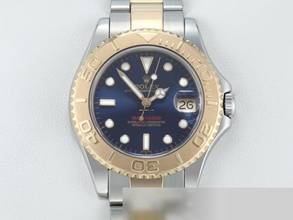 Thumbnail von Rolex Yacht-Master 35mm 1999 Edelstahl Gelbgold 750 Automatik Stainless Steel 18kt Yellow Gold Blue Dial Oyster-band Chronometer