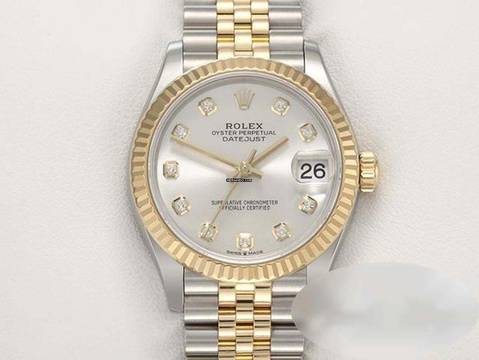 Rolex Datejust 31 278273 2019 Lc100 Edelstahl Gelbgold 750 Diamanten Automatik Stainless Steel 18kt Yellow Gold Jubilé-band Chronometer Oyster