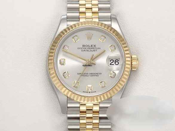  Rolex Datejust 31 278273 2019 Lc100 Edelstahl Gelbgold 750 Diamanten Automatik Stainless Steel 18kt Yellow Gold Jubilé-band Chronometer Oyster 