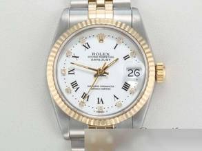Thumbnail von Rolex Datejust 31 Stahl Gelbgold 750 Diamanten Automatik Gold Stahl Stainless Steel 18kt Yellow Gold Jubilé-band Chronometer Oyster White Dial