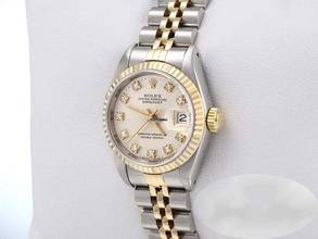 Thumbnail von Rolex Lady-Datejust Edelstahl Gelbgold 750 Diamanten Automatik Gold Stahl Damen Stainless Steel 18kt Yellow Gold Jubilé-band Chronometer Oyster