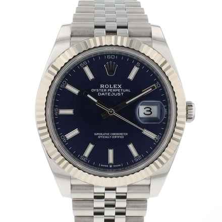  Rolex Datejust 41 Jubilee Blue Dial 
