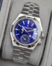 Thumbnail von Vacheron Constantin Overseas Dual Time 41mm 7920V/210A-B334 Blaues Zifferblatt Ungetragen/Neuwertig Komplettset 04/2026