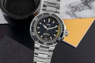 Thumbnail von Oris Aquis Depth Gauge Stahl Automatik Ref. 01 733 7755 4154-SET MB B&P 2023