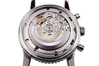 Thumbnail von Breitling Navitimer 1 B01 Chronograph 46 Blue Dial Automatik Edelstahl Ref. AB0127